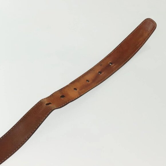 LOUIS VUITTON Taiga Ceinture Classic Belt 49.2\